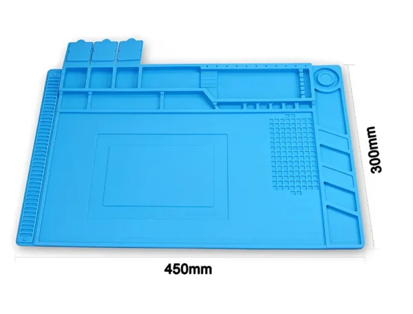 Tapete de solda resistente ao calor de silicone 450mm X 300mm - Image 2