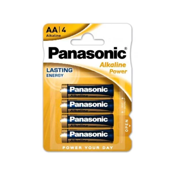 Pack 4 Pilhas Alcalinas 1,5V PANASONIC AA